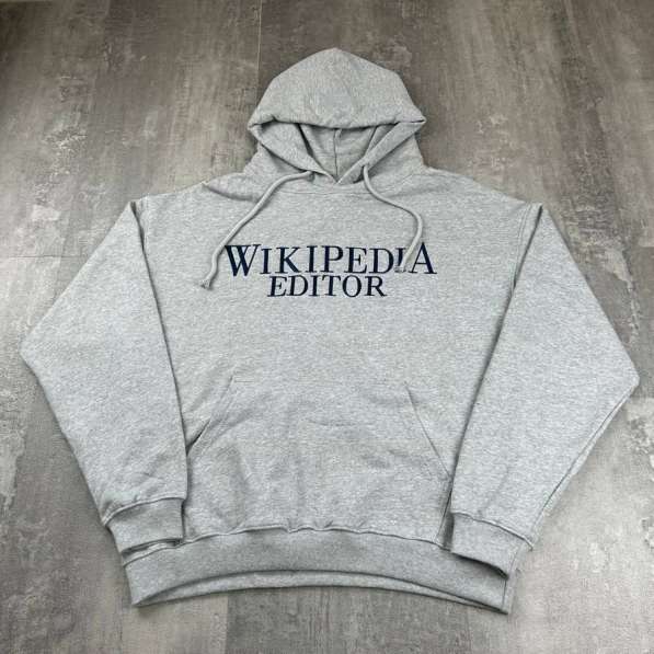 Худи Wikipedia Editor