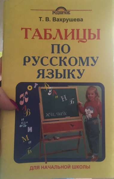 Таблицы по русскому языку для начальных классов