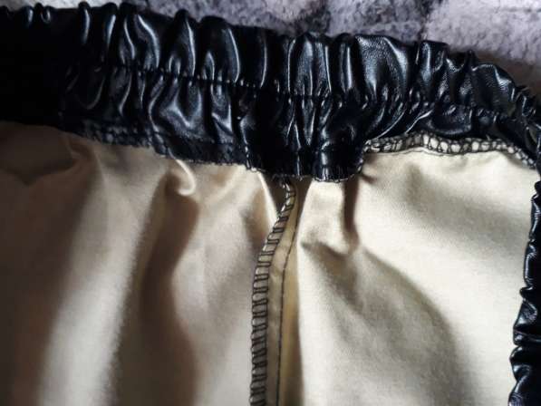 Новые эко кожаные штаны 54 р-ра в Копейске фото 4