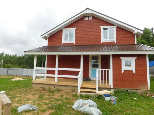 Купить дом в подмосковье недорого в деревне для пмж без поср в Боровске фото 7