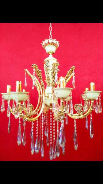 Хрустальные люстры в Москве фото 13