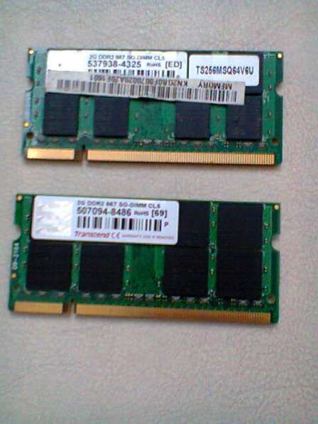 DDR2 2GB Transcend pc2-667 Оперативная память для ноутбука в Москве