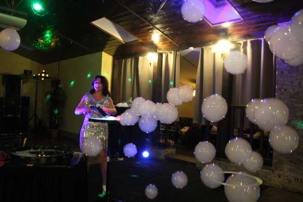 Шоу мыльных пузырей на свадьбу в Смоленске фото 4