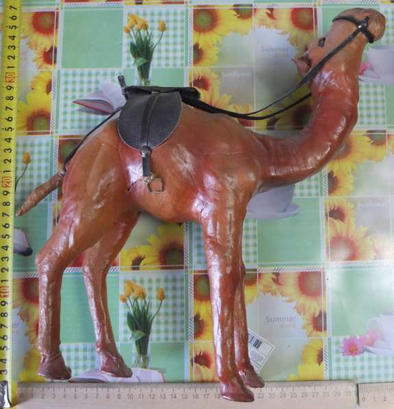 Кожаная статуэтка Верблюд, натуральная кожа в Ставрополе фото 7