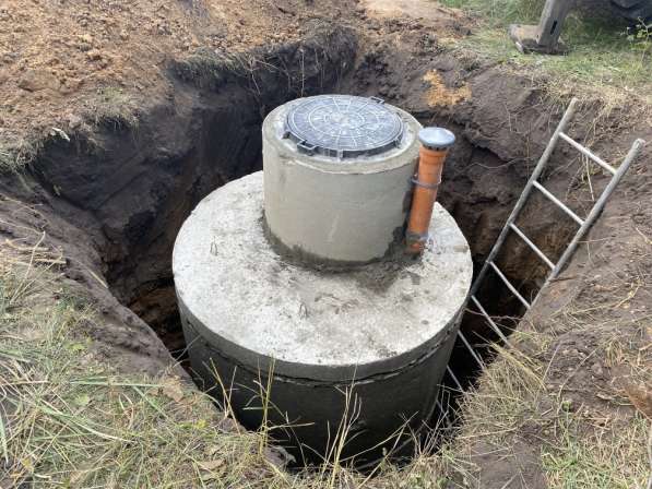 Выгребная яма для дачи или кессон под скважину объемом 3,2м3 в Воронеже фото 5