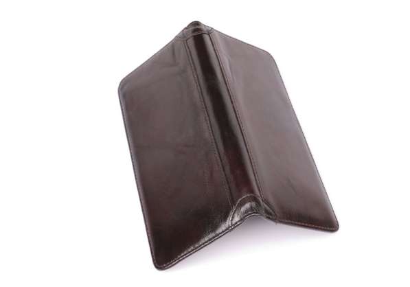 Тонкое кожаное портмоне с RFID protected/Натуральная кожа/По в фото 7