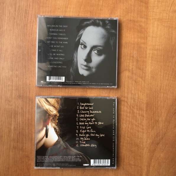 CD альбомы Адель Adele в Москве