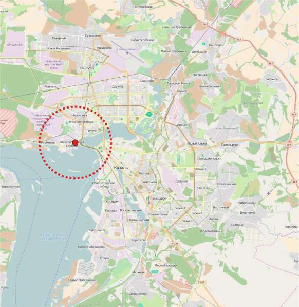 Земельный участок. ул. К. Цеткин в Казани фото 3