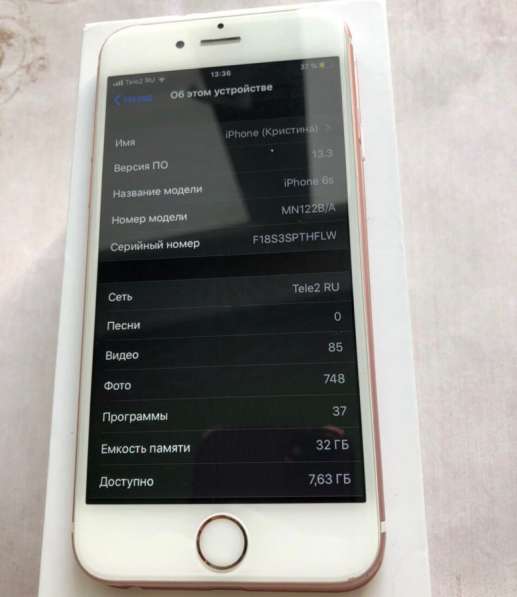 IPhone 6s 32 Гб в Челябинске