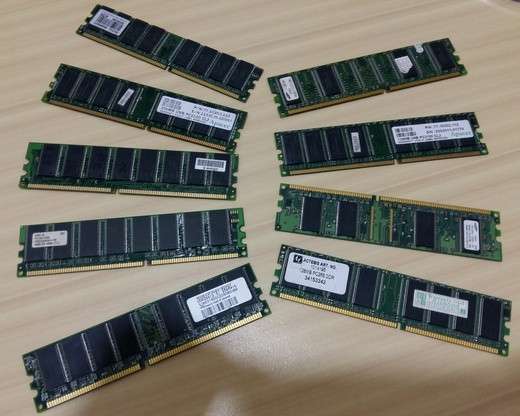 Планки оперативная память озу DDR 128 Mb DDR 256 Mb