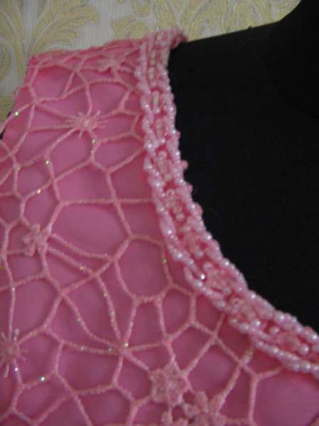 легкое платье "Розовый рассвет" в фото 4