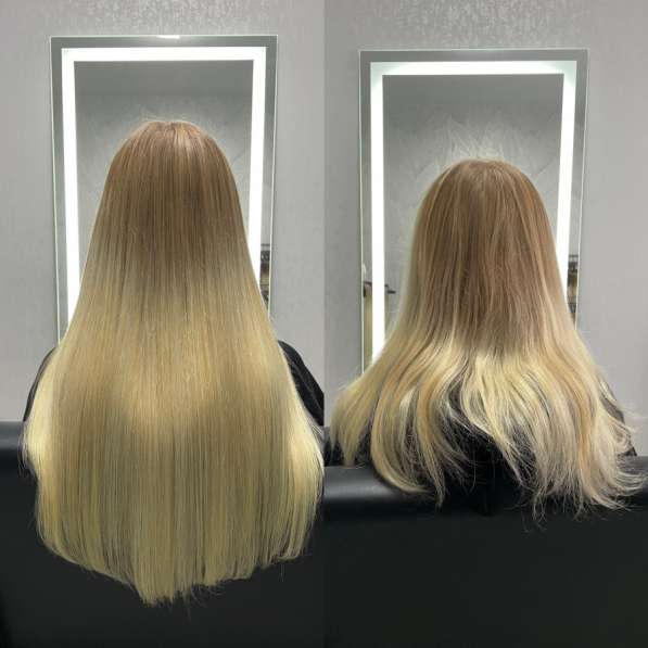 Наращивание волос в Санкт-Петербурге фото 20