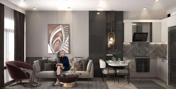 2-к. квартира 56м² Турция, Мерсин, Мезитли в фото 7