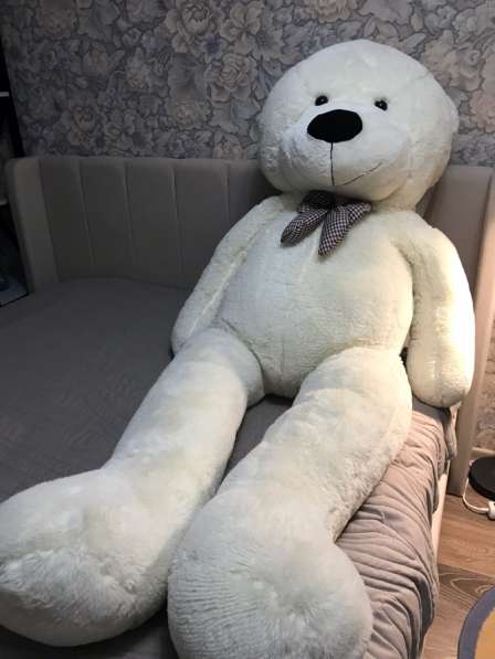 Большой медведь меховой