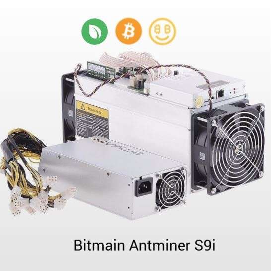 Bitmain Antminer S9i. BTC, Nicehash