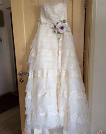 недорого дизайнерское свадебное платье в Москве фото 5