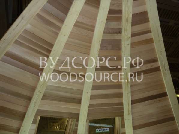 "Стеновой" паркет из канадского кедра в Москве