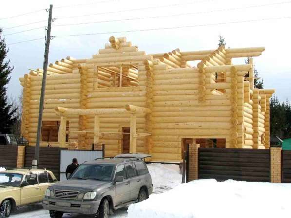 Изготовление сруба деревянного дома или бани в Красноярске фото 3