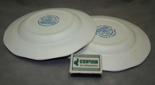 Enoch Wedgewood тарелки фаянсовые винтажные Тауэр 2 шт. (X272) в Москве фото 3