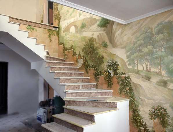 Художественная роспись стен в интерьере в Краснодаре фото 4