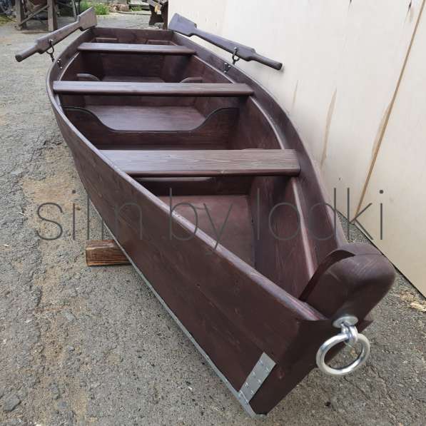 Деревянная лодка в Казани фото 3