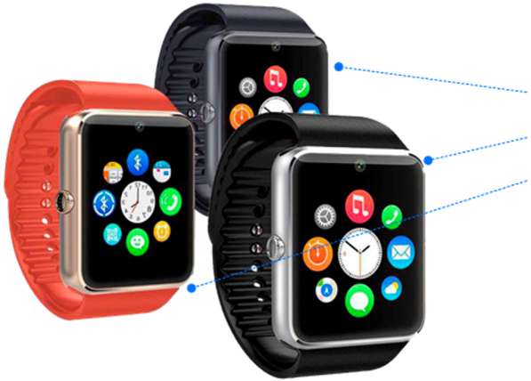 Смарт часы - smart watch GT 08 - это смартфон на твоей руке в Москве фото 3