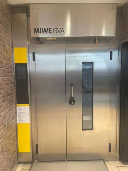 Расстойный шкаф MIWE GVA e+ на 6 тележек