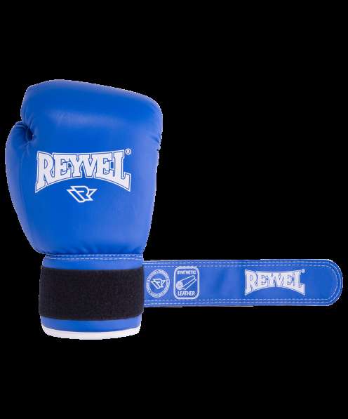 Перчатки боксерские RV-101, 10oz, к/з, синие