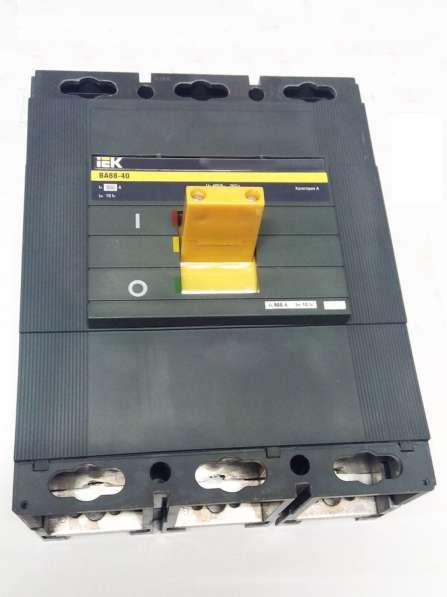 Автоматический выключатель ва88-40 630А
