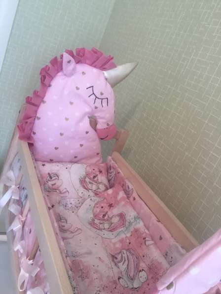 Буковая кроватка для куклы в Твери фото 3