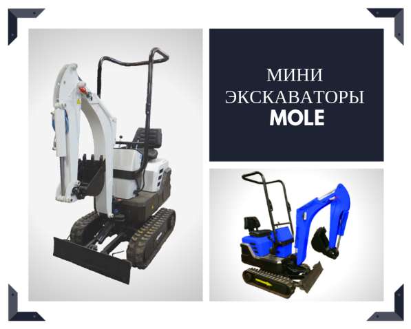 Мини экскаватор MOLE в Санкт-Петербурге фото 36