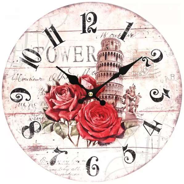 Часы настенные Белоснежка "Пизанская башня"
