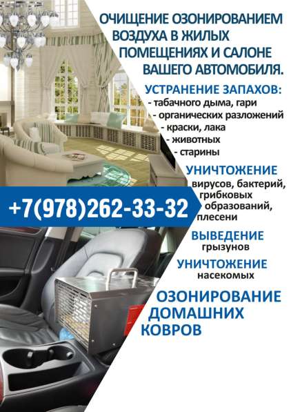 Обработка жилых помещений и авто в Феодосии фото 19