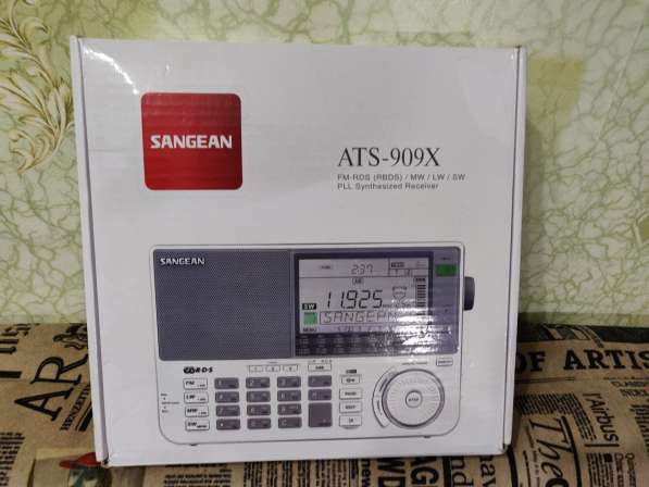 Новый всеволновый радиоприемник Sangean 909X в Москве