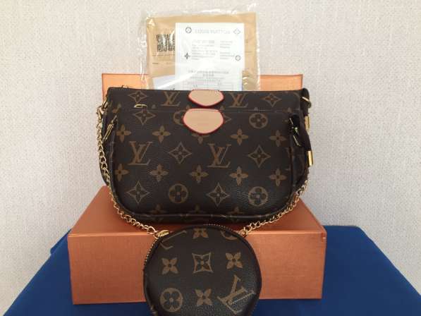 Женская сумка Louis Vuitton 3в1 в Краснодаре