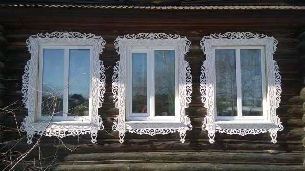 Резные деревянные наличники на окна и фасады в Екатеринбурге фото 5