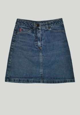 Детские джинсовые юбки секонд-хенд сток