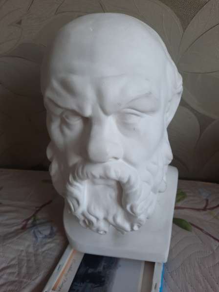 Гипсовая голова сократа в Новосибирске фото 3