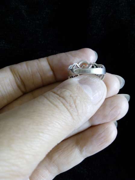 Серебряное кольцо в Абакане фото 4