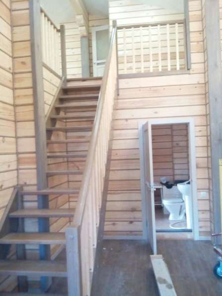 Изготовление деревянных лестниц на заказ в Красноярске фото 9