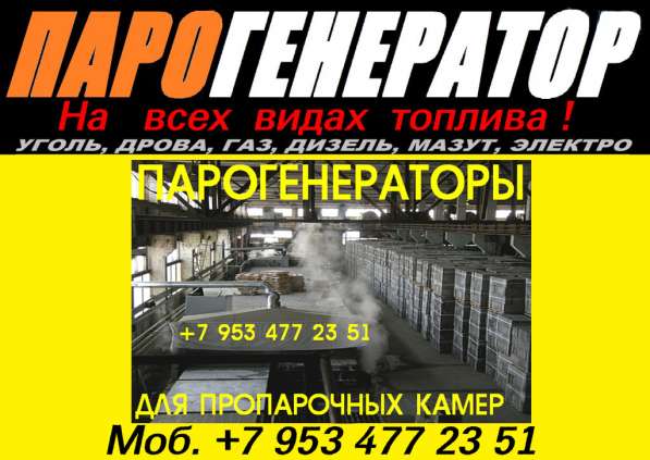 Парогенераторы. Паровые котлы в Москве фото 8