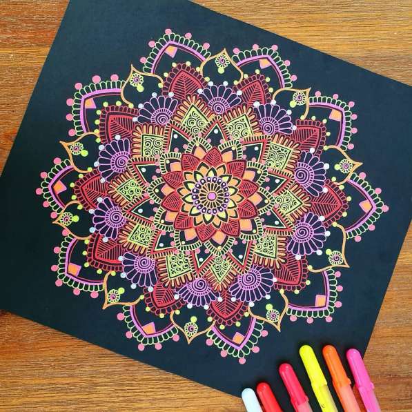 Медитативное рисование. Арт-терапия в Перми