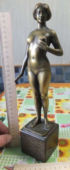 Бронзовая статуэтка Венера Милосская с руками, старая в Ставрополе фото 8