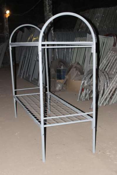 Кровати металлические для строителей оптом и в розницу в Орехово-Зуево фото 4
