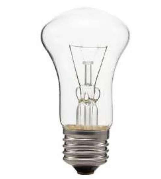 Лампа накаливания 230v, 25W, E27 - 75 шт