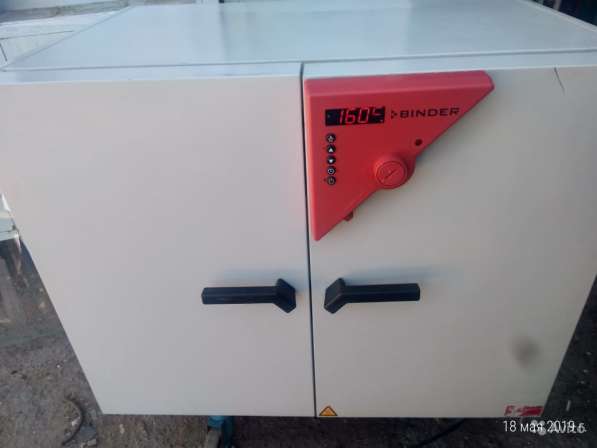 Сухожаровой шкаф binder FD 240 рабочий