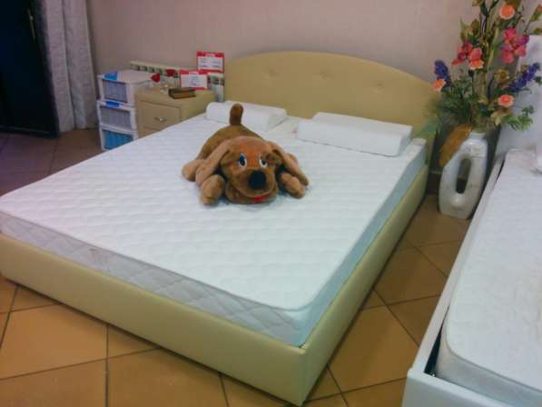 Кровать с ортопедическим матрасом и ортопедическим основание в Балаково фото 6