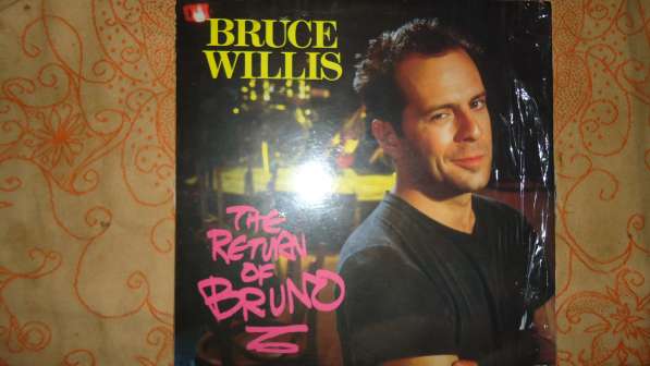 Продам виниловый диск Брюса Уиллиса 1987 The return to Bruno