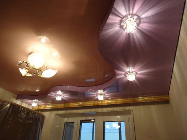 Натяжные и подвесные потолки любой сложности в Санкт-Петербурге