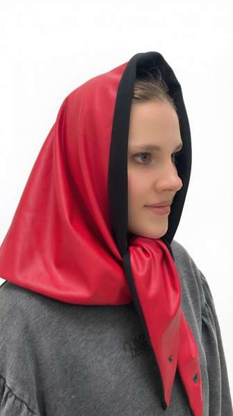 Кожаная косынка в Москве фото 4